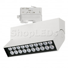 Светильник LGD-LOFT-TRACK-4TR-S170-10W White6000 (WH, 24 deg, DALI) (ARL, IP20 Металл, 3 года)