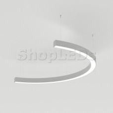 Светильник SP-LINE-HANG-ARC-C3535-D800-34W Day4000 (WHITE, 230V) (Arlight, Металл)