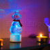 Фигура светодиодная на подставке "Снеговик с шарфом", RGB, SL501-046
