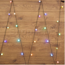 Гирлянда "LED - шарики", RGB, Ø23 мм, 5 м, Neon-Night, SL303-559