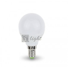 Светодиодная лампа E14 7.5W 220V ШАР Day White
